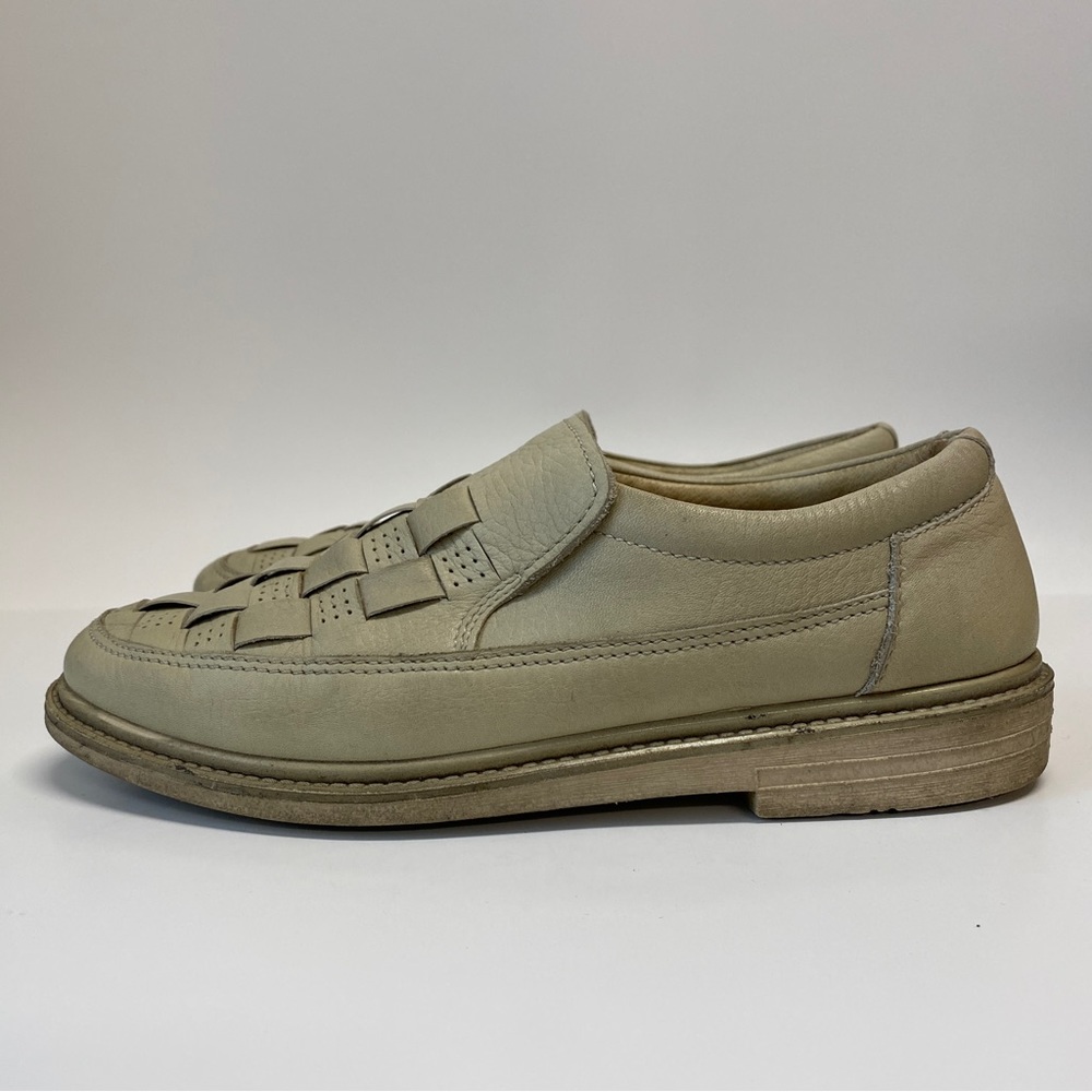 Rohde Leather Loafers, Taupe